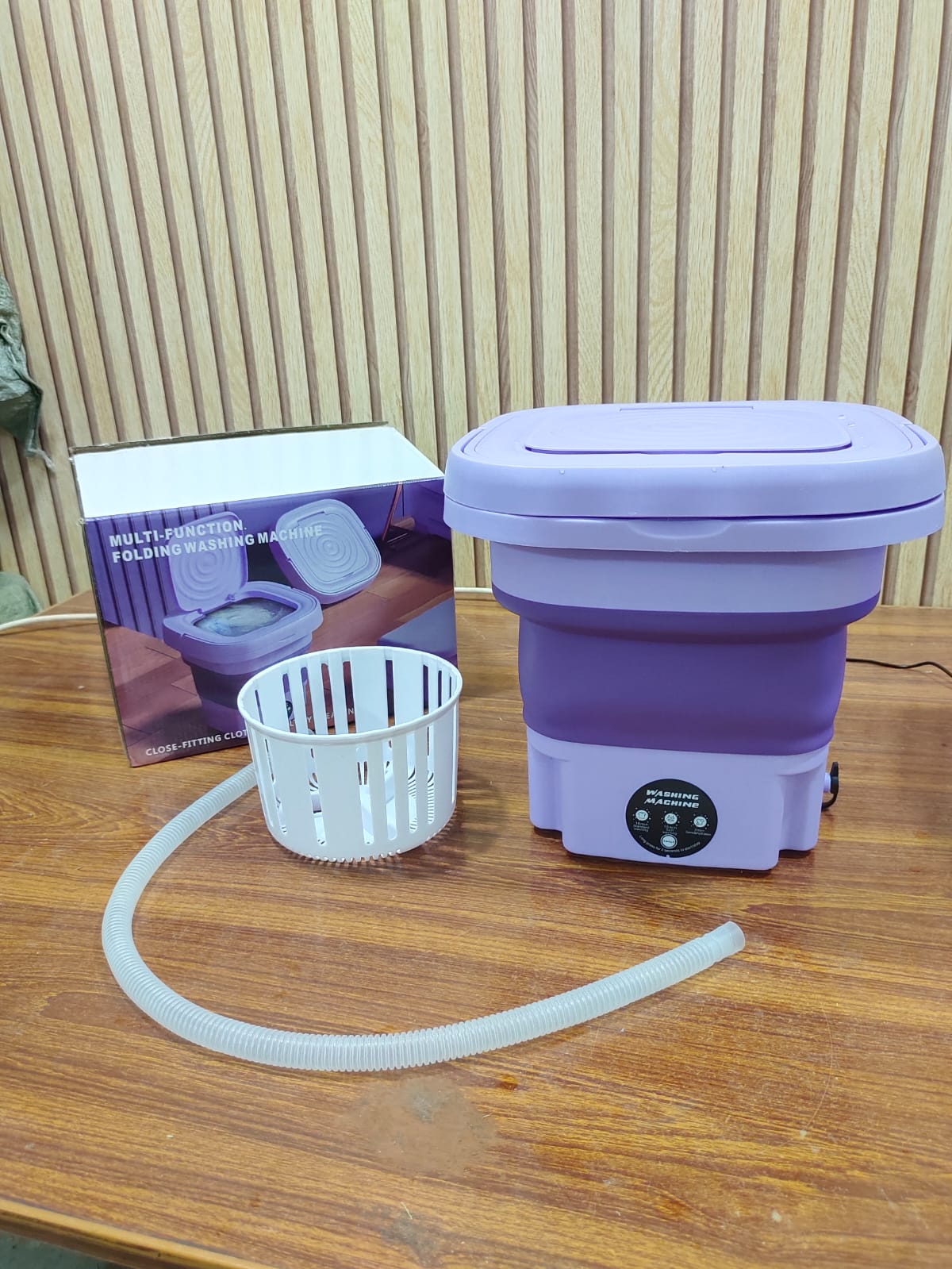 New Foldable & Portable Mini Washing Machine