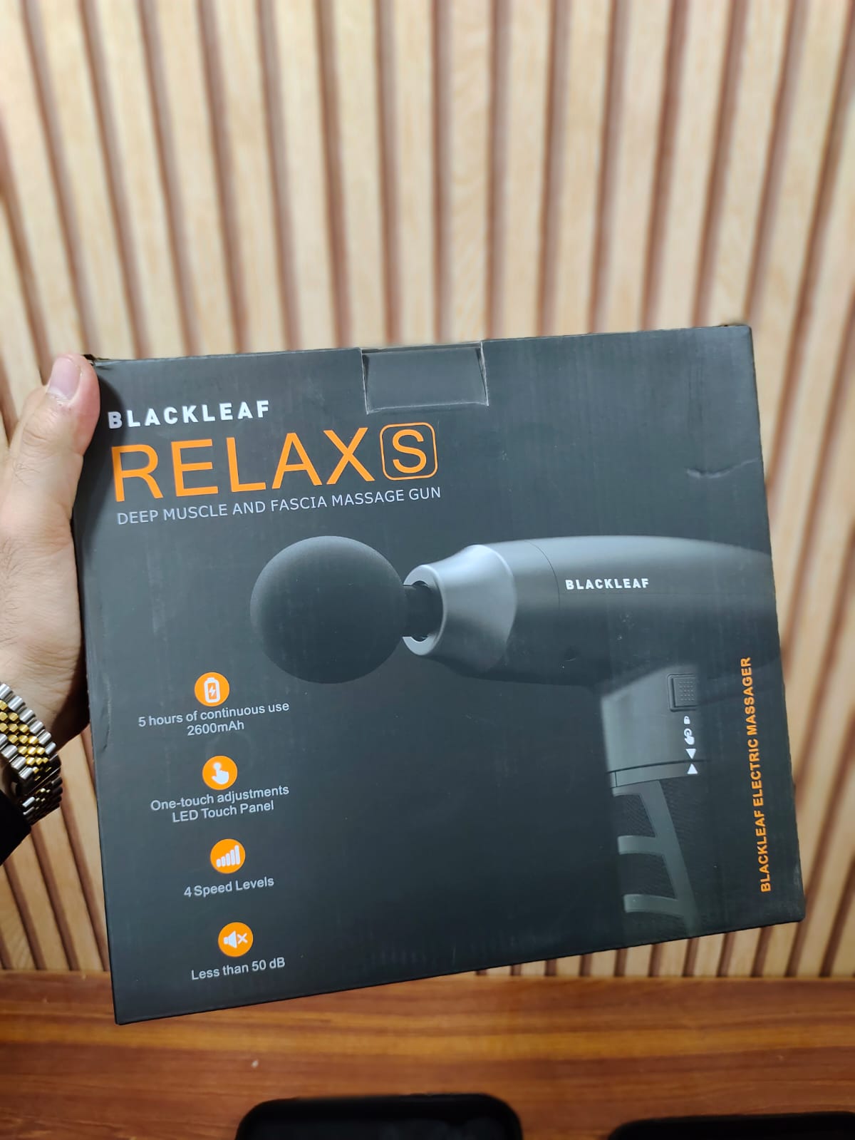 Blackleaf RelaxS Professional Deep Muscle& Facial Massager