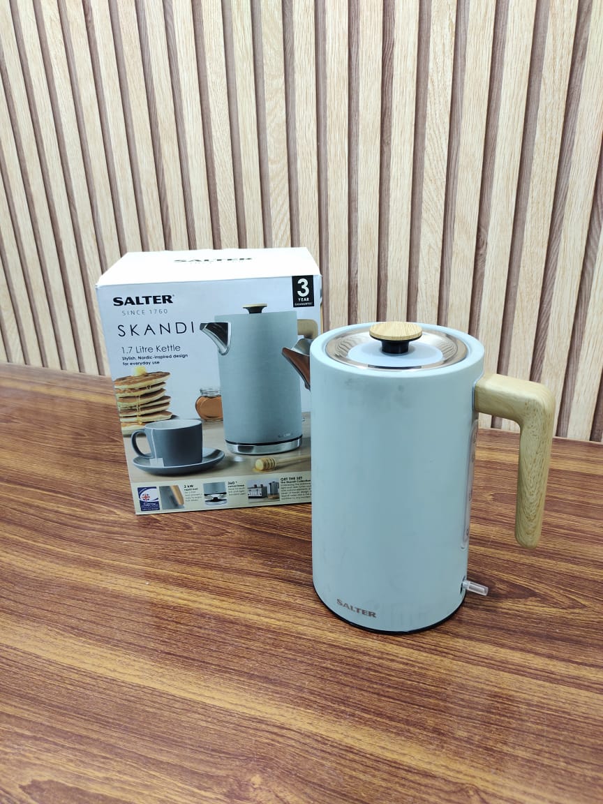 SALTER Uk Pure Lot Electric Kettle 1.7 Liter 3000W