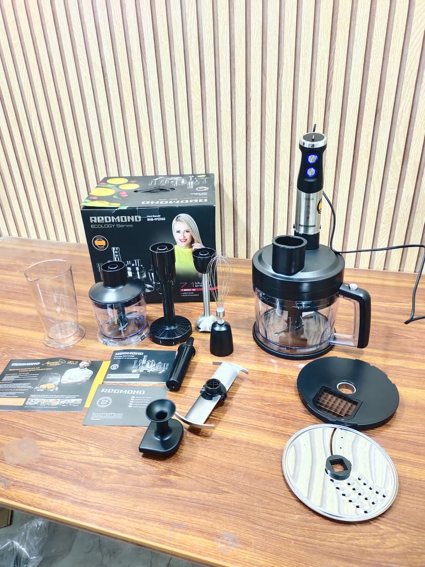 UK Lot Imported Redmond 7-in-1 Food Processor