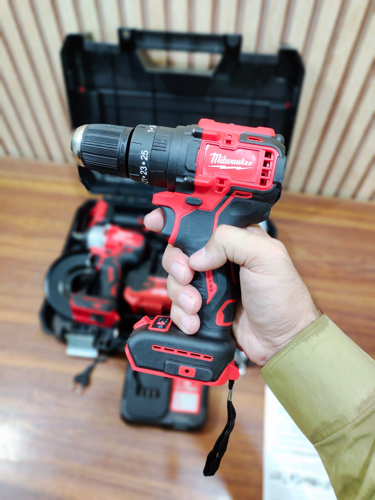 3in1  88v Commercial Drill, Impact Wench & Grinder