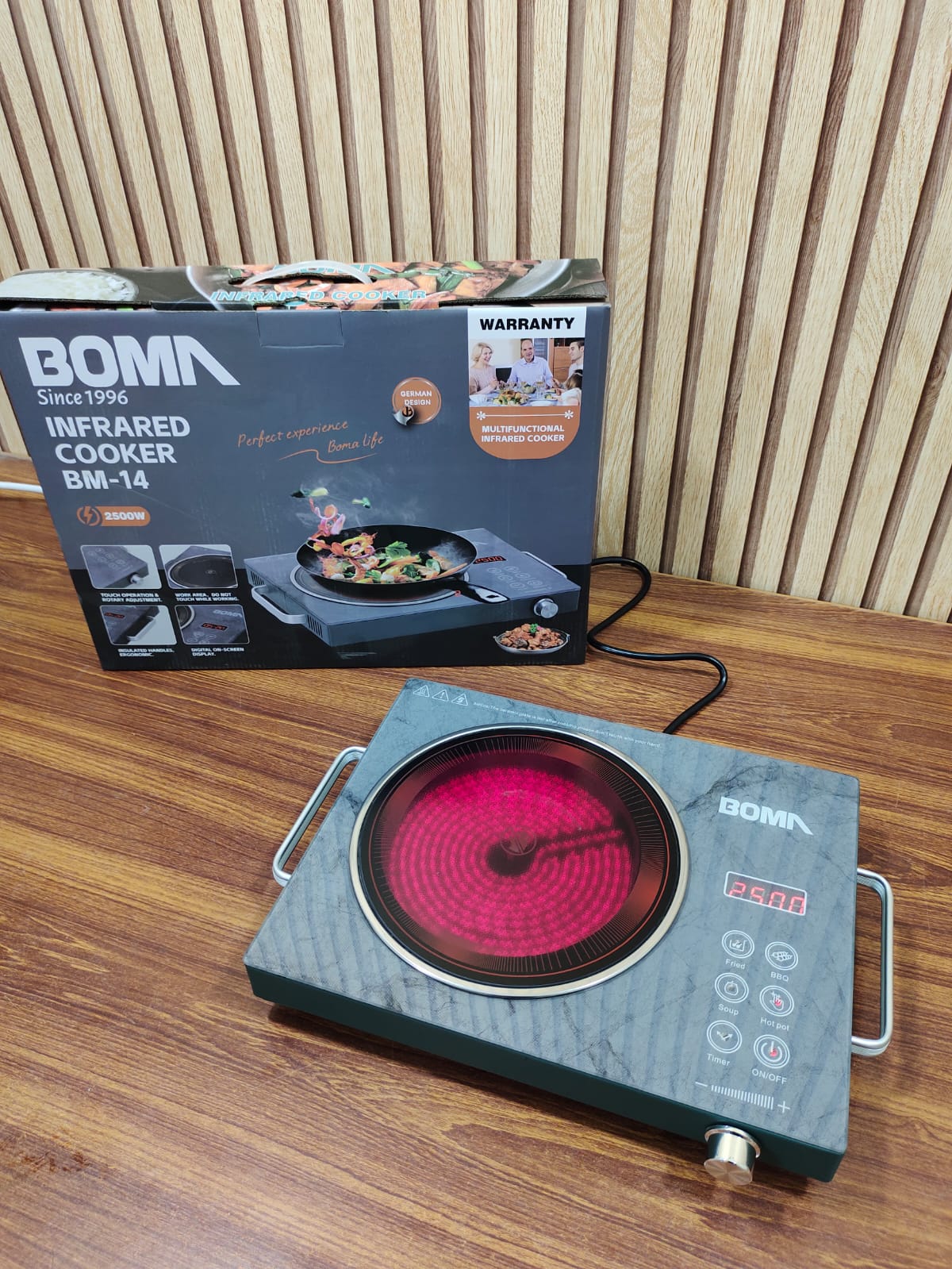 German  lot Boma  universal hot plate 2500w