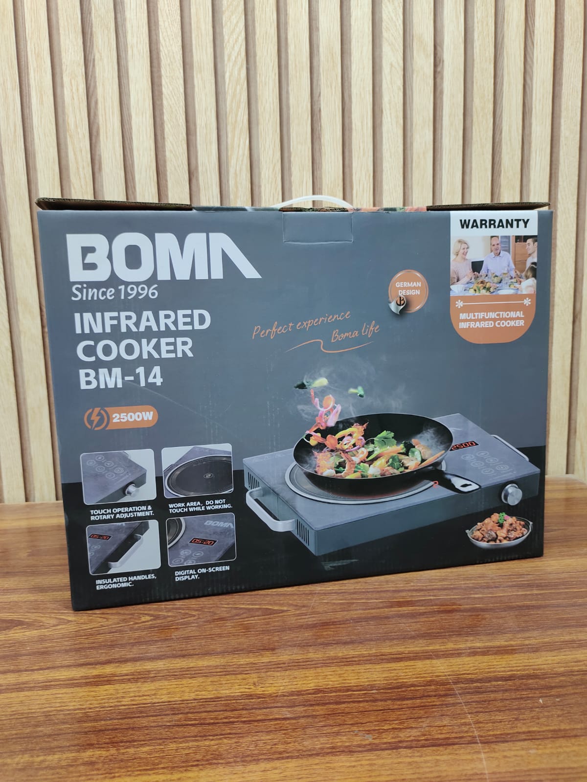 German  lot Boma  universal hot plate 2500w