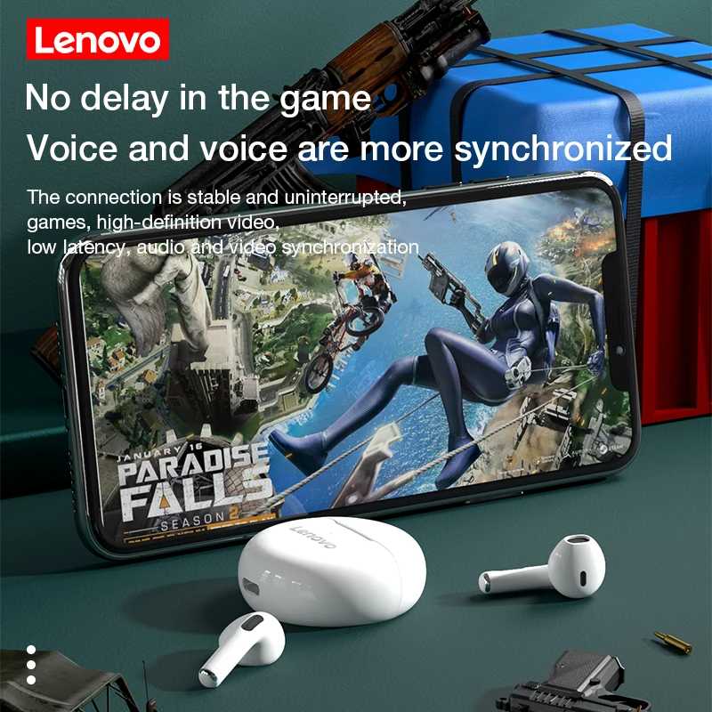 Lot Imported Lenovo Wireless Bluetooth Ear Buds