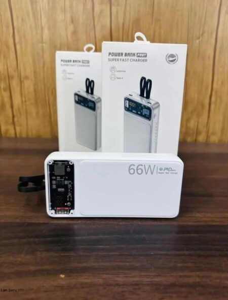 66w Super Fast Charger Mobile Power Bank 20000mah